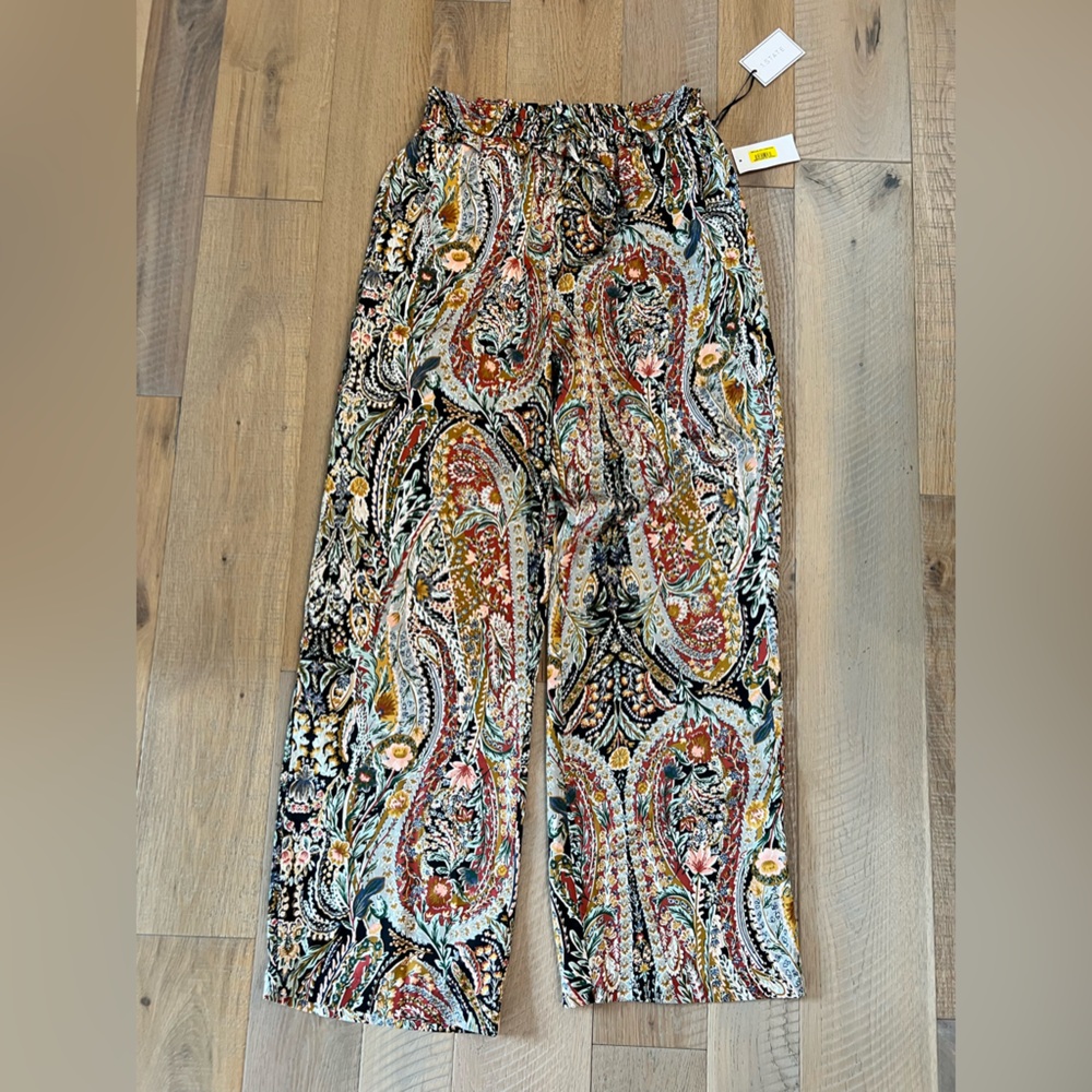 NWT 1 State Wide leg palazzo pants size Medium